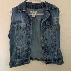 Denim Jean Vest✨